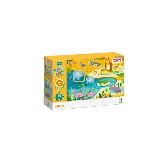 DODO PUZZLE AFRIKA 18 DB 2+ - DODO