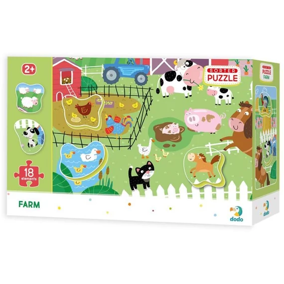 DODO PUZZLE FARM 18 DB 2+ - DODO