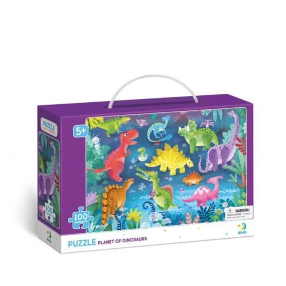 DODO PUZZLE DINÓK 100 DB 5+ - DODO